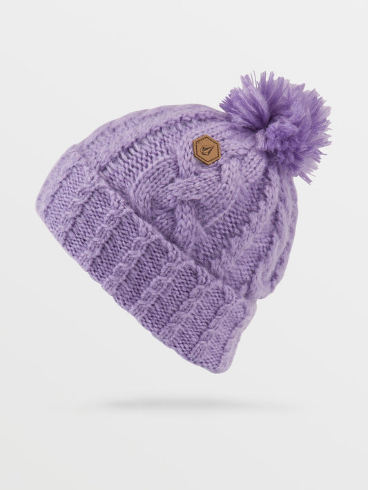 Leaf Beanie - LAVENDER