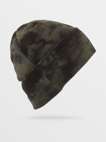 Tie-Dye Beanie - BLACK GREEN