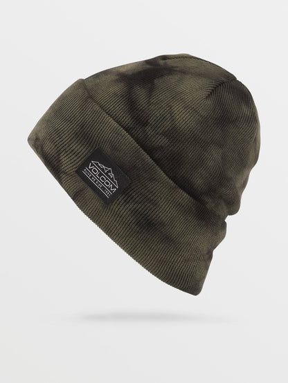 Tie-Dye Beanie - BLACK GREEN