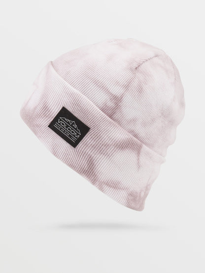 Tie-Dye Beanie - HAZEY PINK