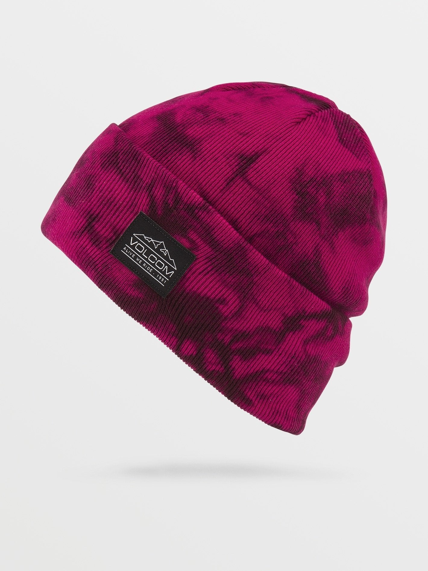 Tie-Dye Beanie - MERLOT