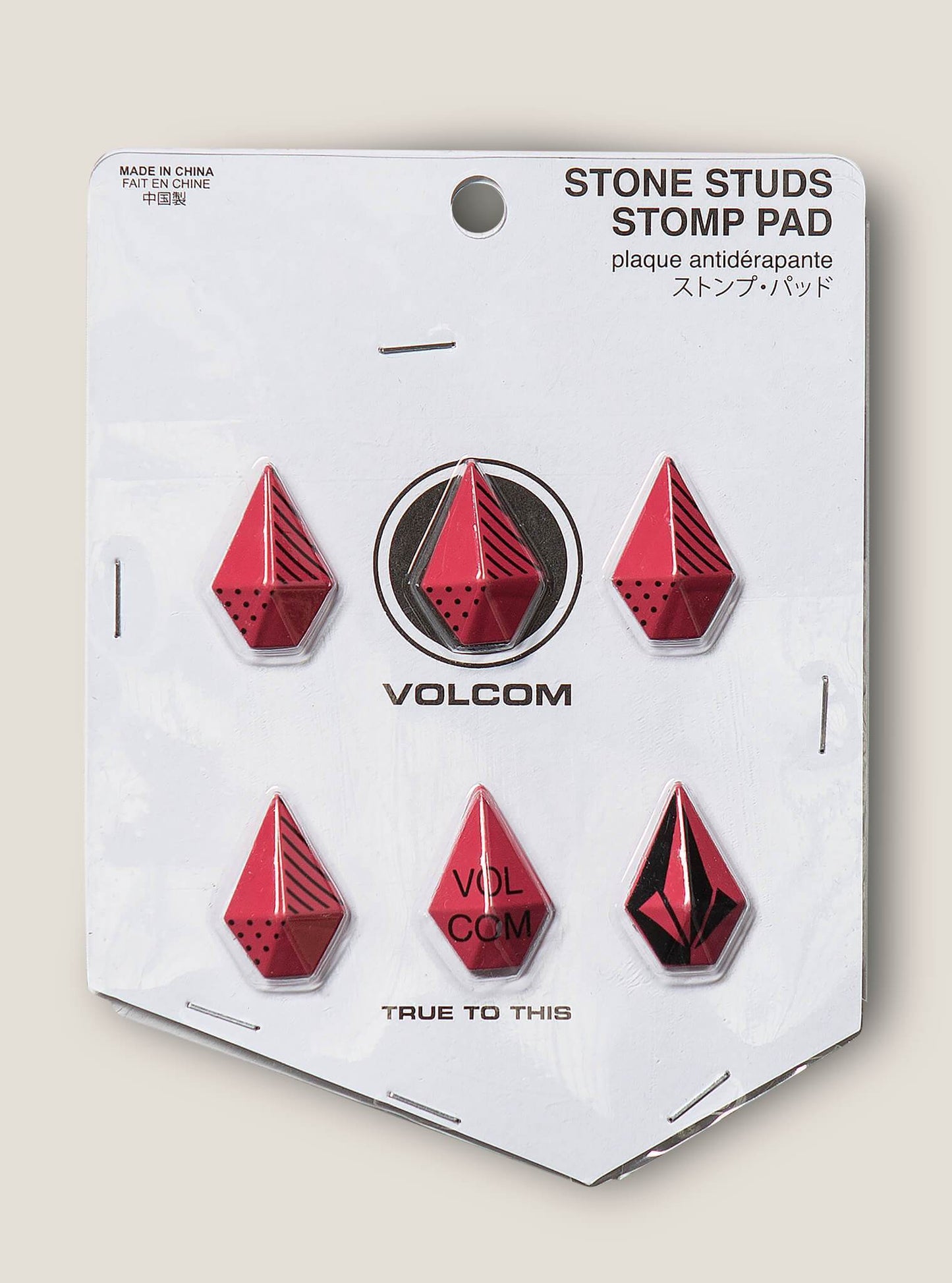 Stone Studs Stomp - Bright Rose