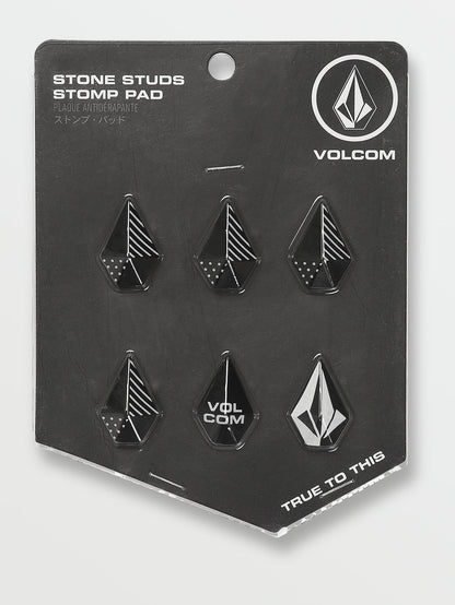 Stone Studs Stomp Pads - Black