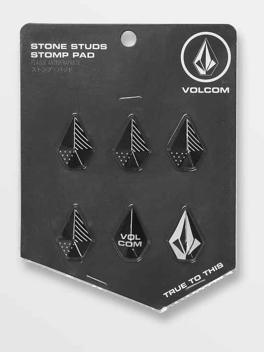 Stone Studs Stomp Pads - Black