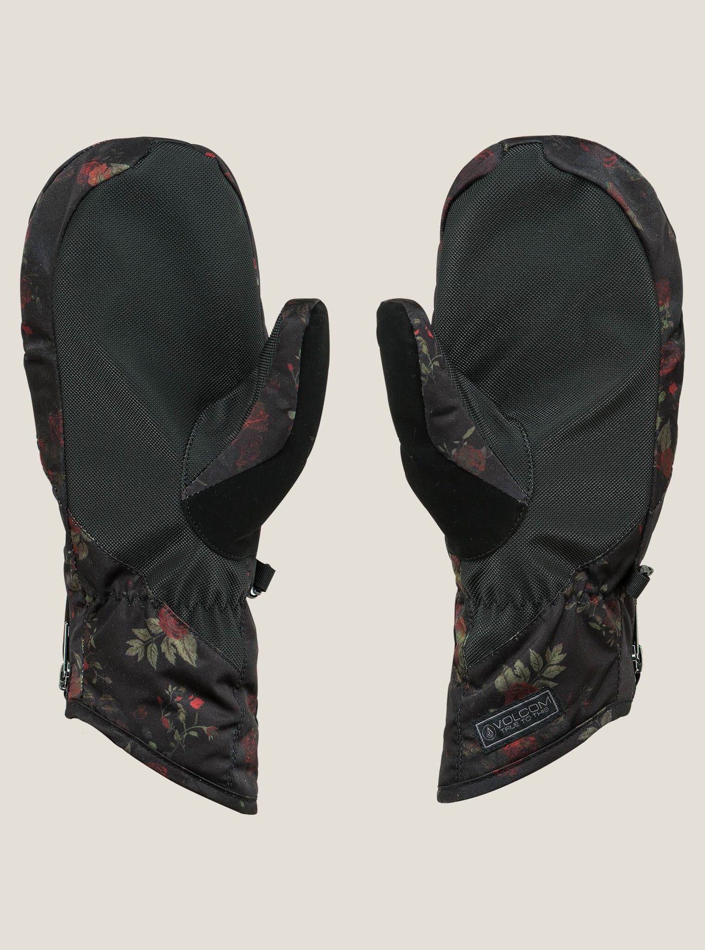 Bistro Mitt - Black Floral Print