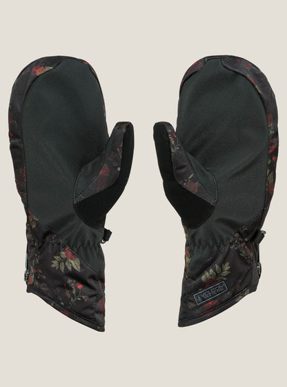 Bistro Mitt - Black Floral Print