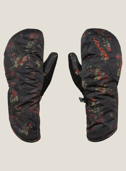 Bistro Mitt - Black Floral Print