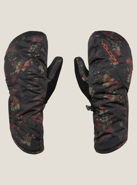 Bistro Mitt - Black Floral Print