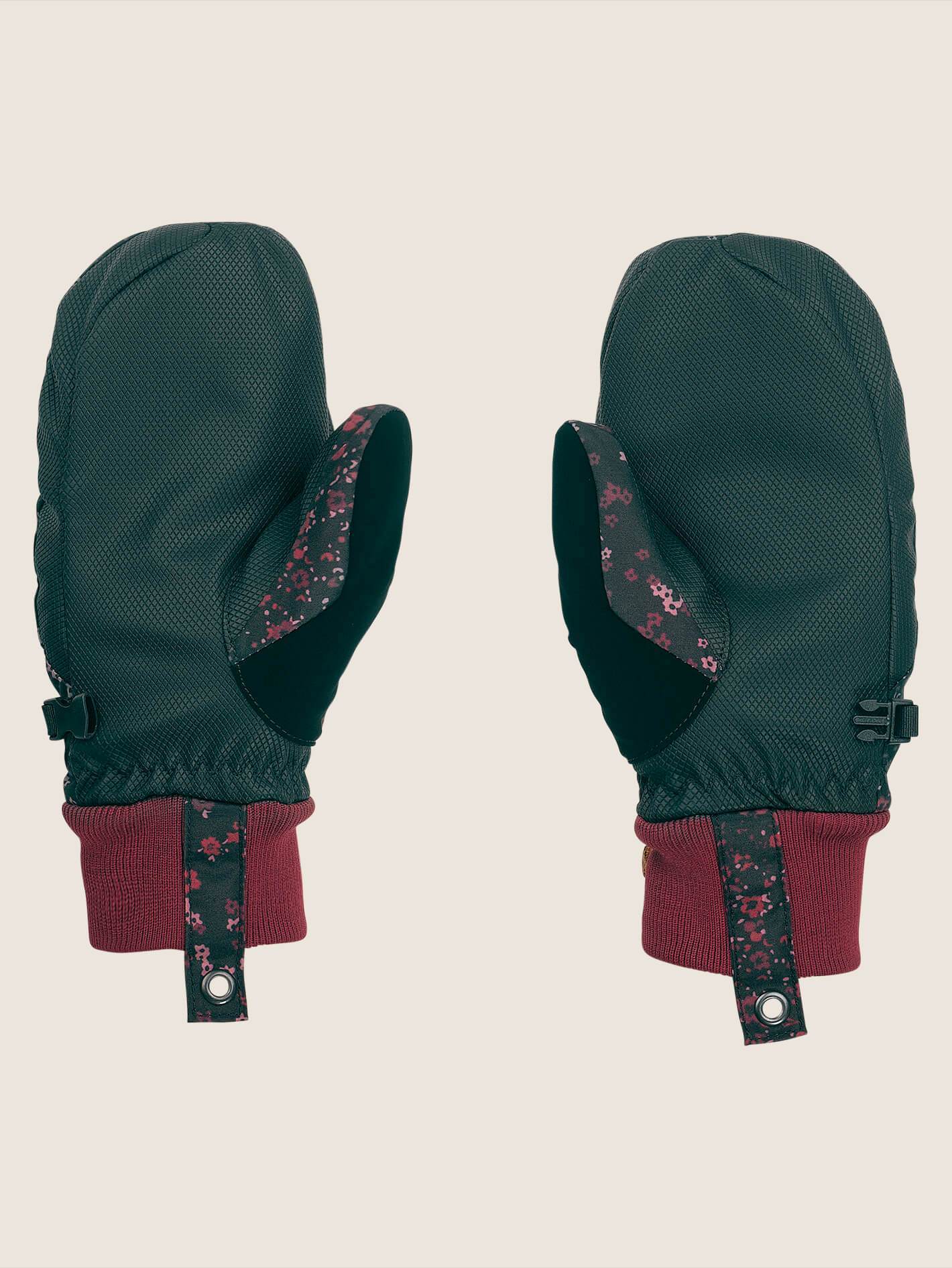 Bistro Mitt - Black Floral Print