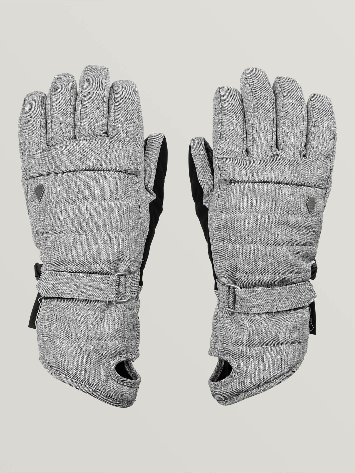 Womens Peep Gore-Tex Glove - Heather Grey