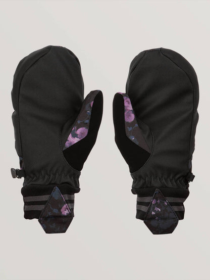 Womens Bistro Mitt - Black Floral Print