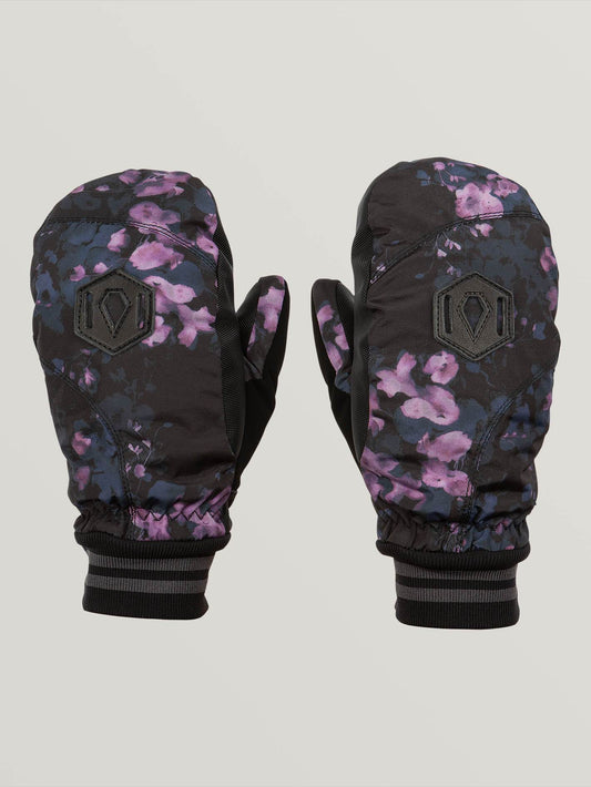 Womens Bistro Mitt - Black Floral Print