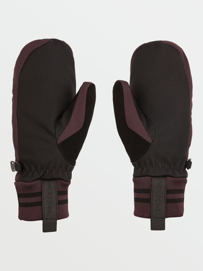 Bistro Mittens - BLACK RED