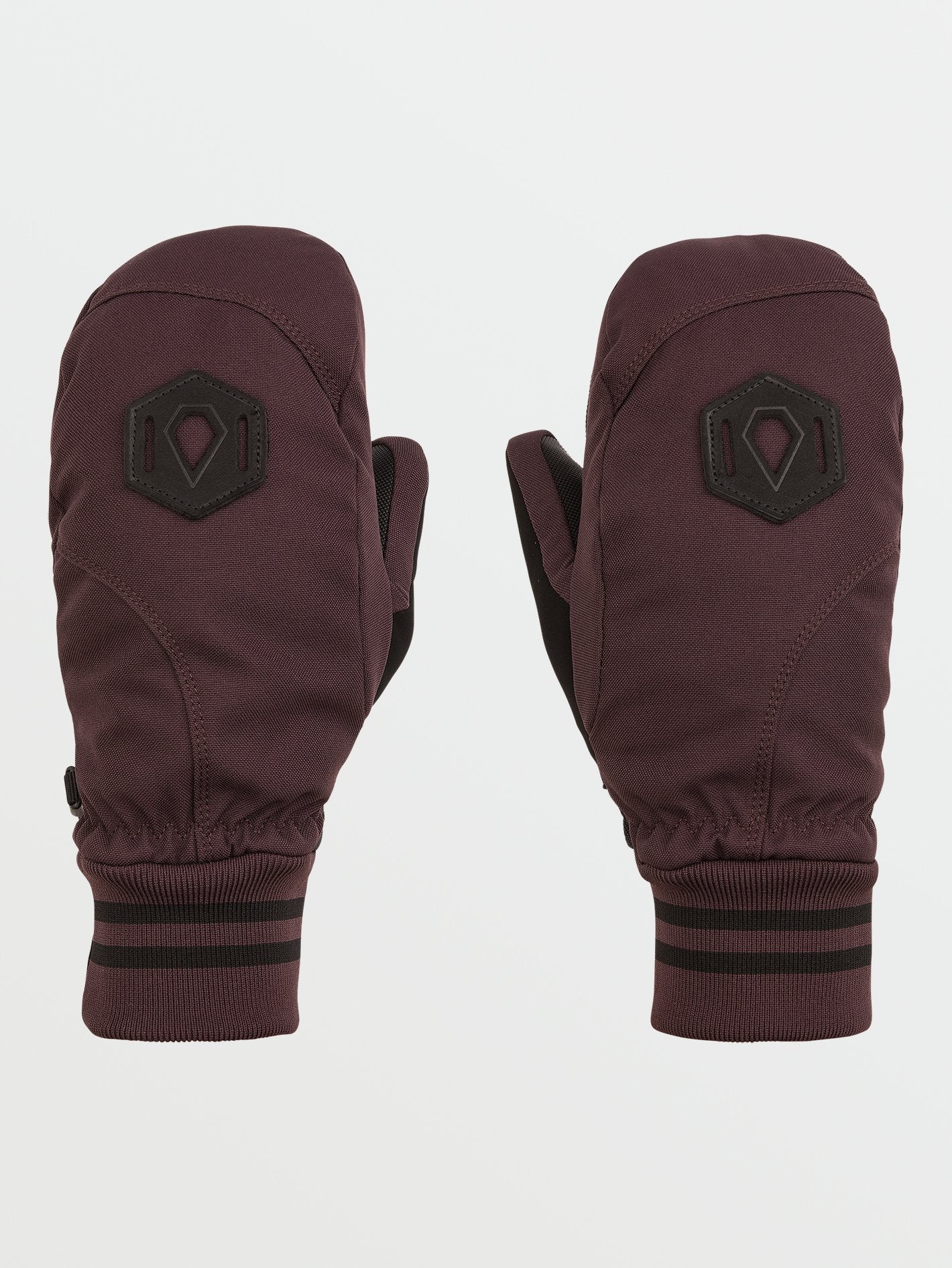 Bistro Mittens - BLACK RED