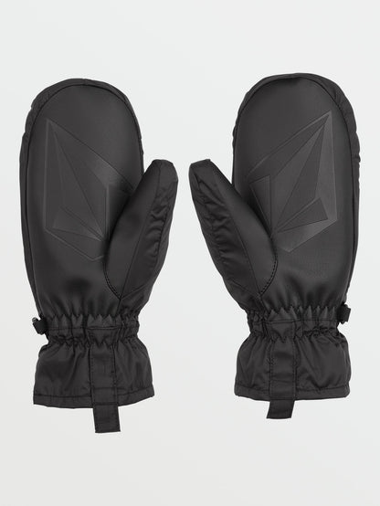 Puff Puff Mittens - BLACK