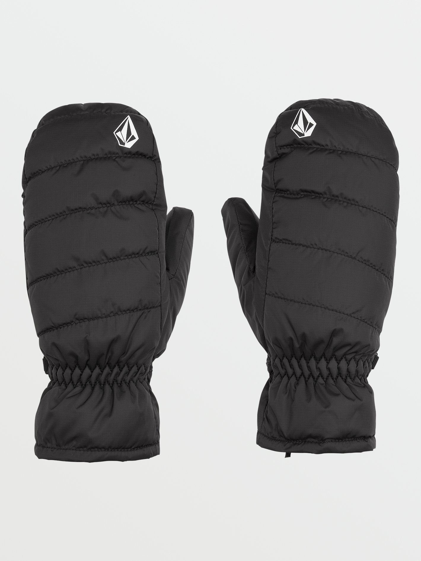 Puff Puff Mittens - BLACK