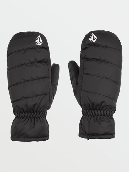 Puff Puff Mittens - BLACK