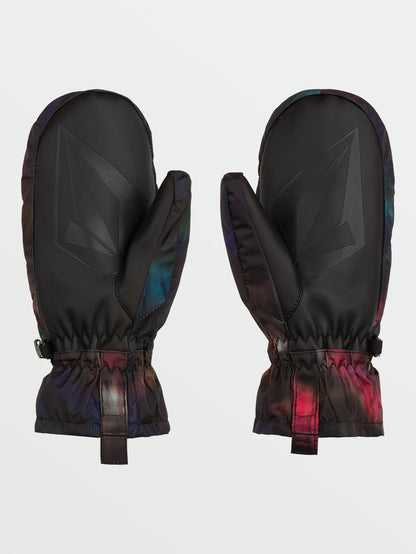 Puff Puff Mittens - BLUE TIE-DYE