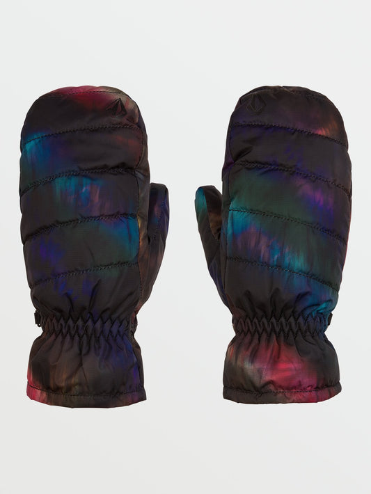 Puff Puff Mittens - BLUE TIE-DYE