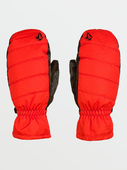 Puff Puff Mittens - ORANGE