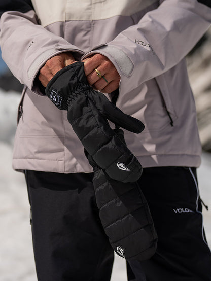 Puff Puff Mittens - Black (Unisex)