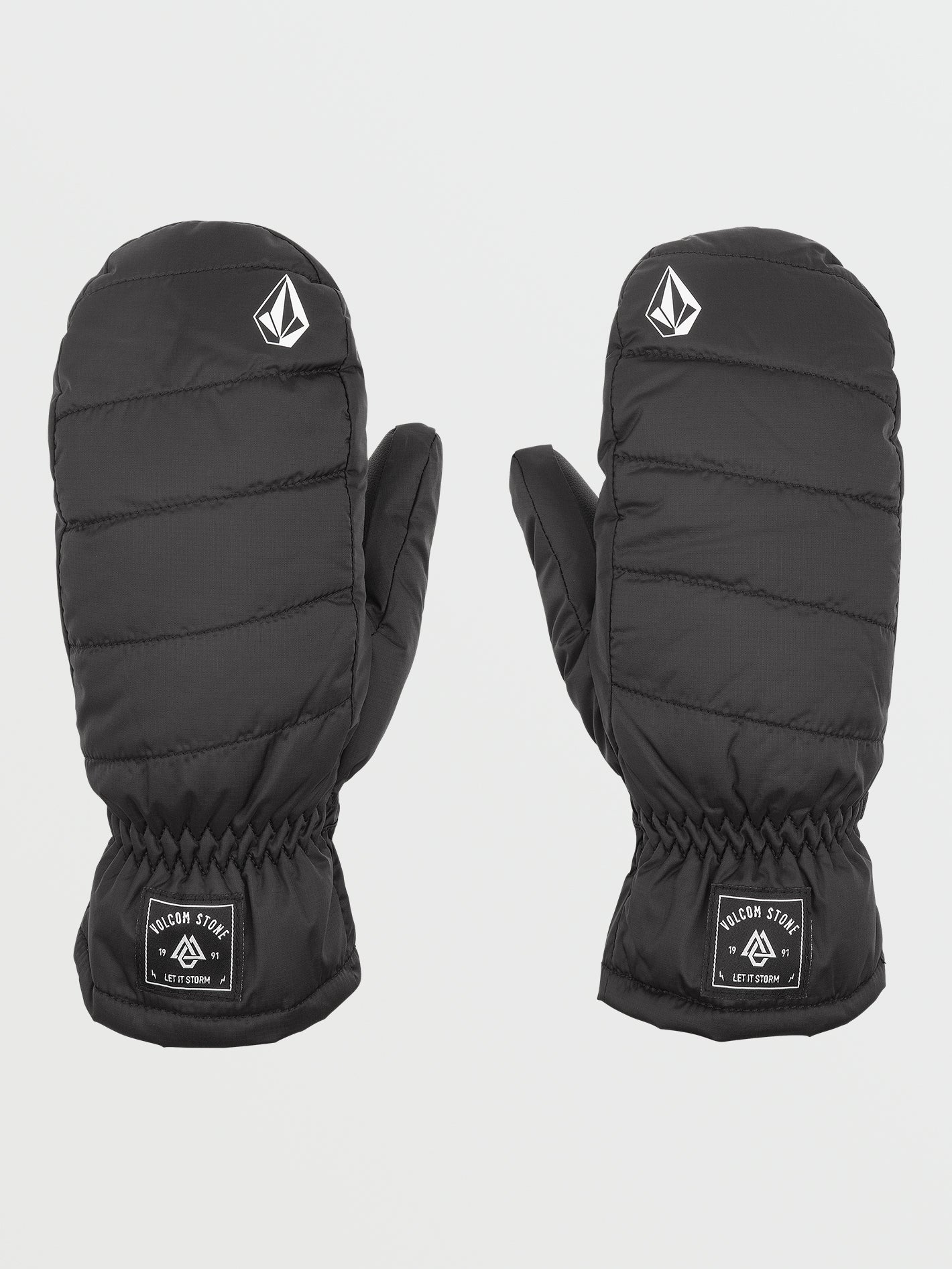 Puff Puff Mittens - Black (Unisex)
