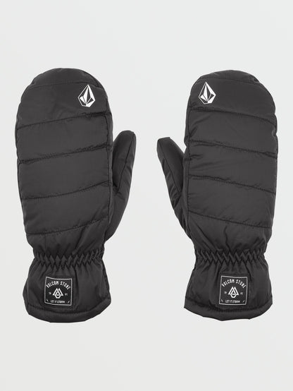 Puff Puff Mittens - Black (Unisex)