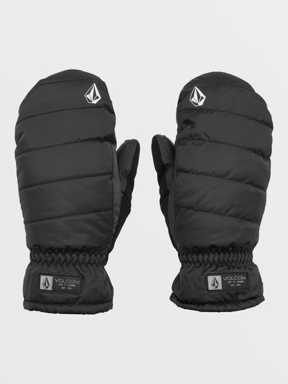 Puff Puff Mittens - BLACK