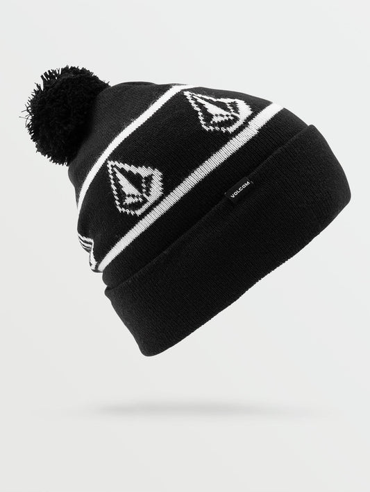Powder Beanie - Black (Kids)
