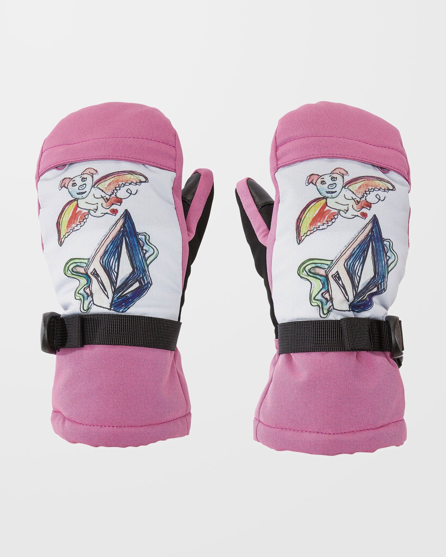Day Saver Youth Mittens - Blurred Violet - (KIDS)