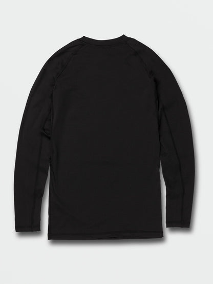 Lido Solid Rashguard - BLACK