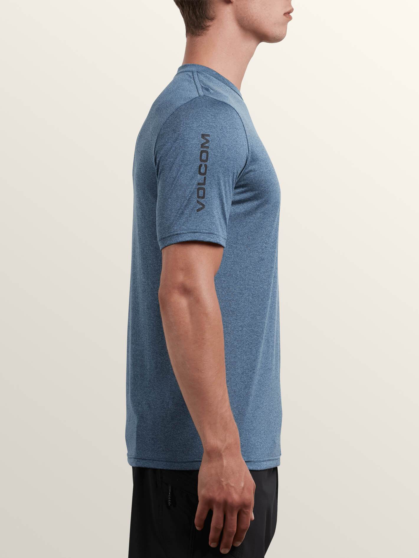 Lido Heather Short Sleeve Rashguard - Deep Blue