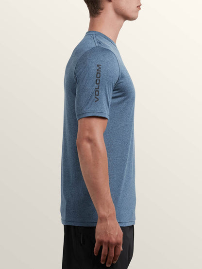 Lido Heather Short Sleeve Rashguard - Deep Blue