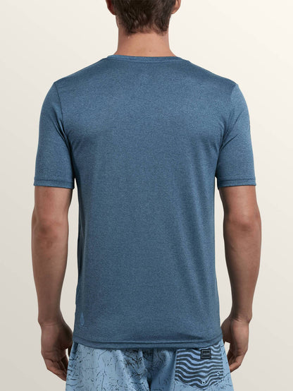 Lido Heather Short Sleeve Rashguard - Deep Blue