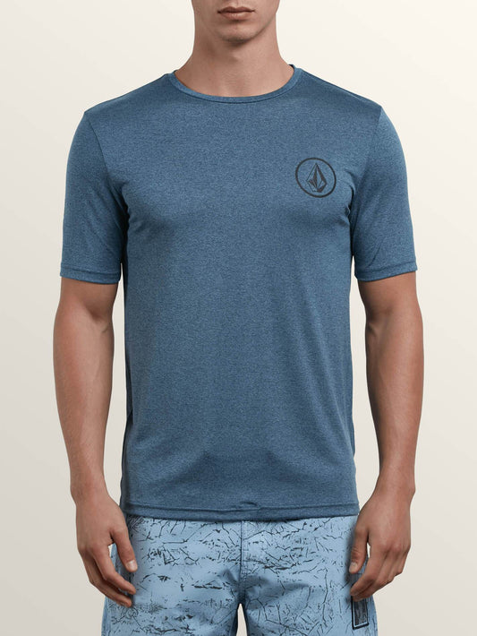 Lido Heather Short Sleeve Rashguard - Deep Blue