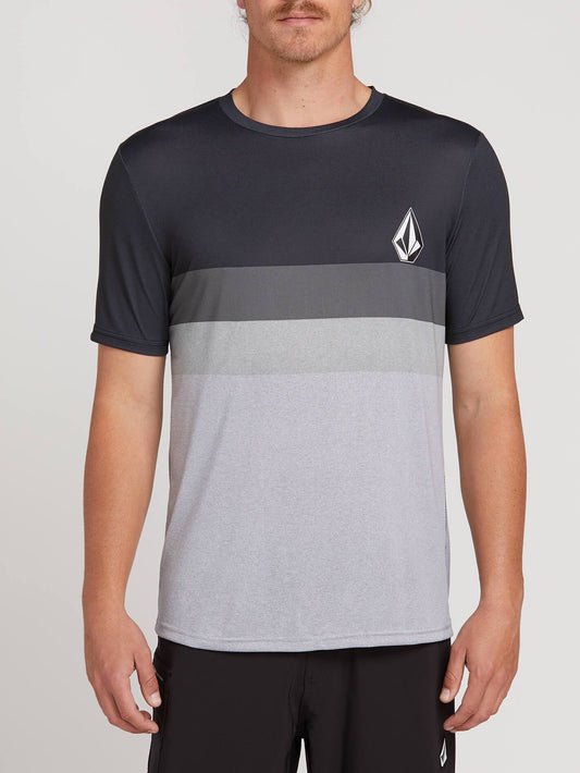 Lido Block Lycra   - Pewter