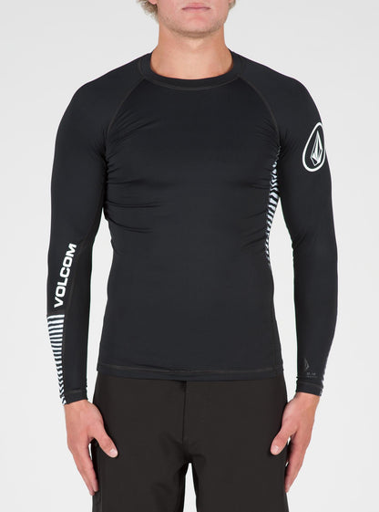 Vibes Long Sleeve Rashguard - Black