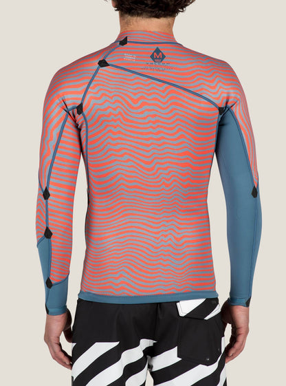 Vibes Long Sleeve Rashguard - Deep Water