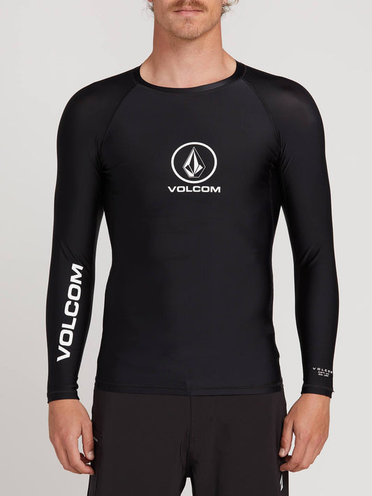 Lido Solid Lycra  - Black