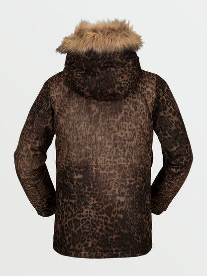 So Minty Insulated Jacket - Leopard (Kids)
