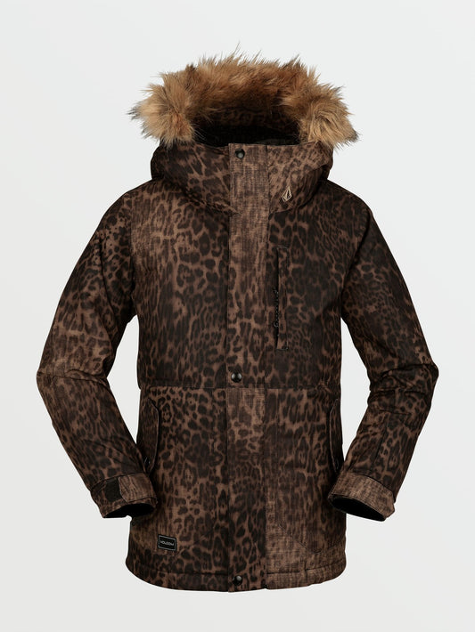 So Minty Insulated Jacket - Leopard (Kids)