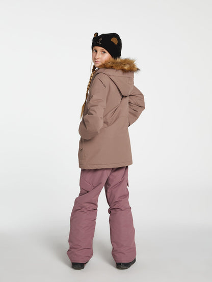 So Minty Insulated Jacket - COFFEE - (KIDS)