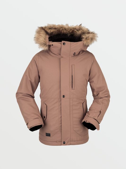 So Minty Insulated Jacket - COFFEE - (KIDS)
