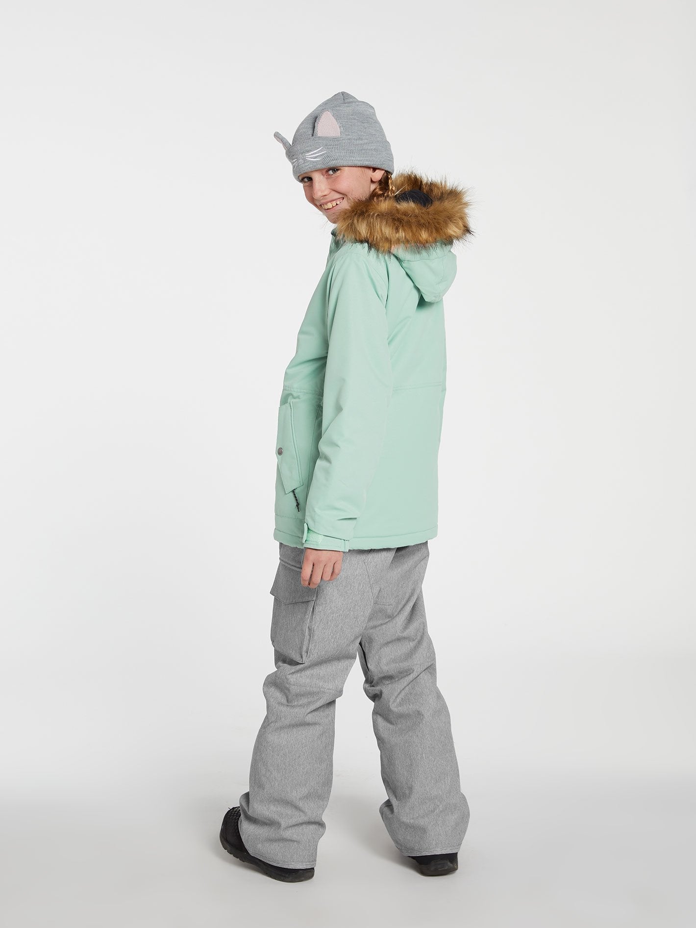 So Minty Insulated Jacket - MINT - (KIDS)