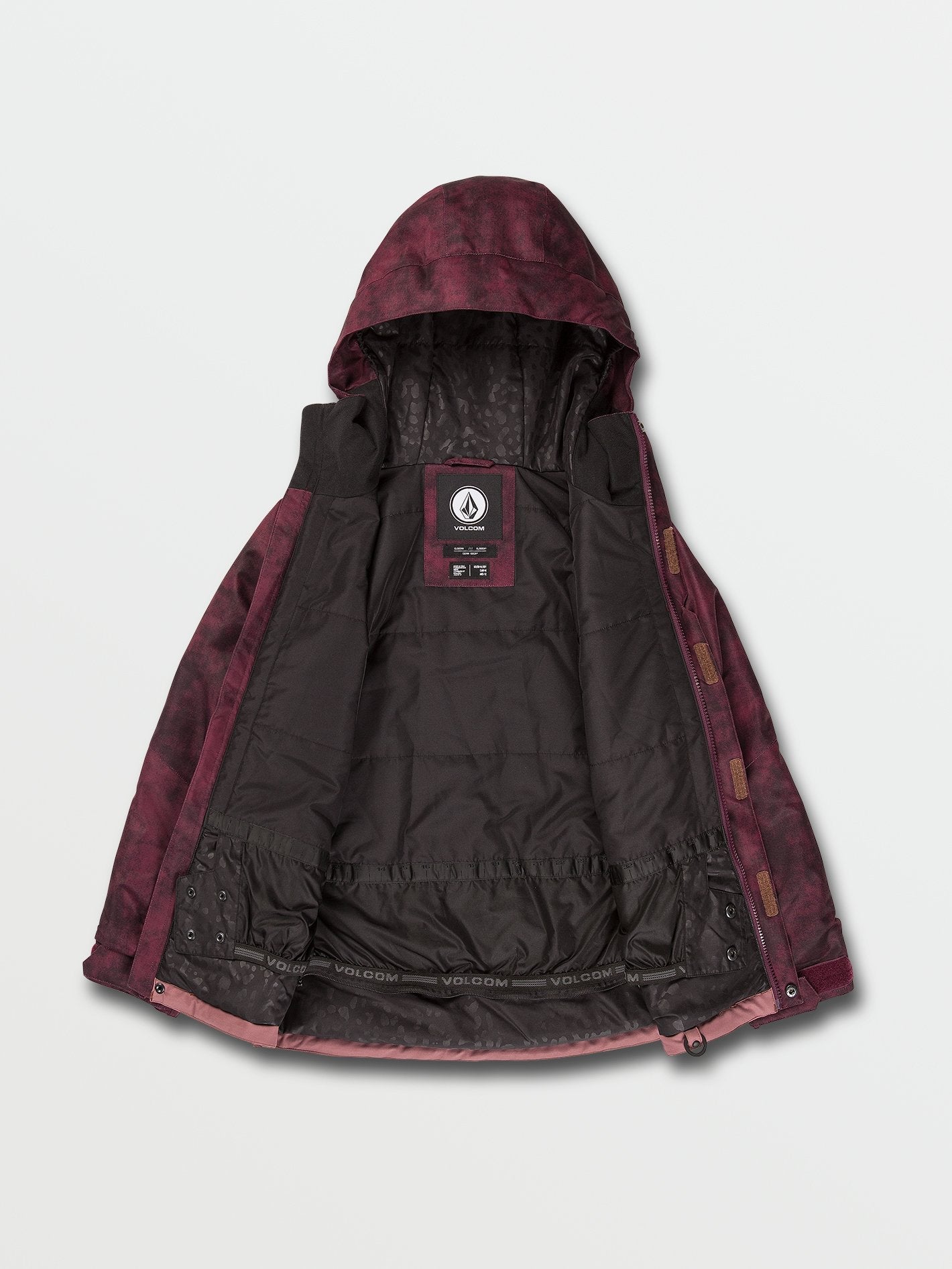 Sass'N'Frass Insulated Jacket - ACID MERLOT - (KIDS)