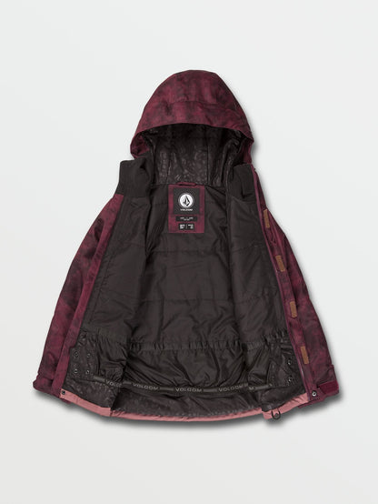 Sass'N'Frass Insulated Jacket - ACID MERLOT - (KIDS)