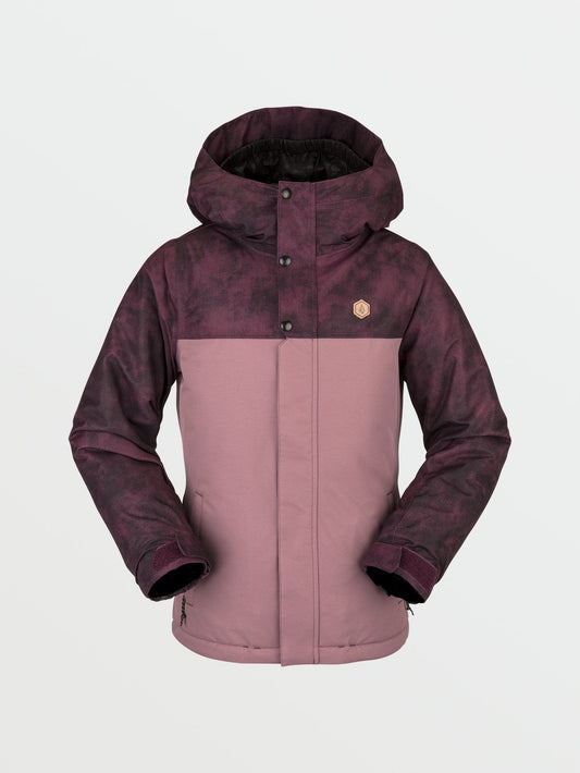 Sass'N'Frass Insulated Jacket - ACID MERLOT - (KIDS)
