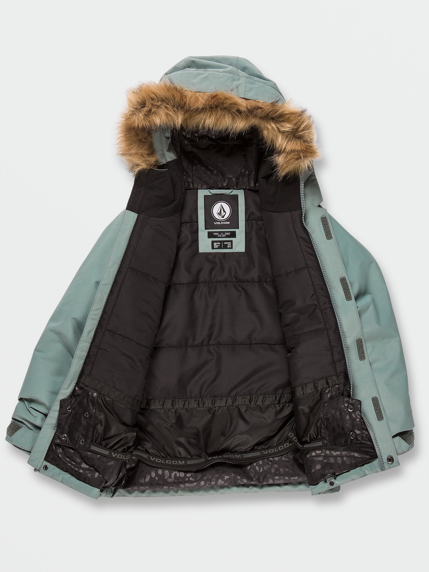 So Minty Insulated Jacket - Green Ash