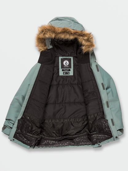 So Minty Insulated Jacket - Green Ash