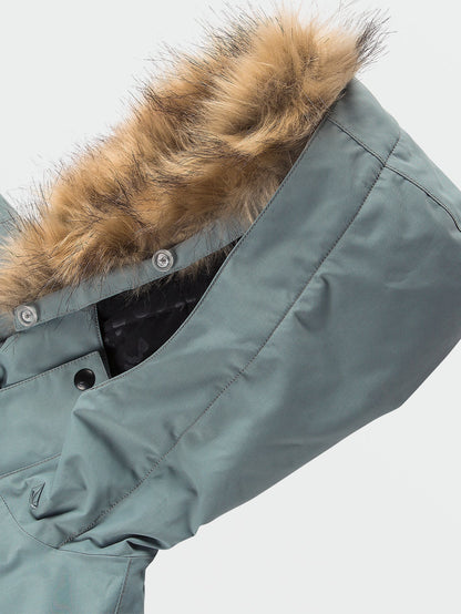 So Minty Insulated Jacket - Green Ash